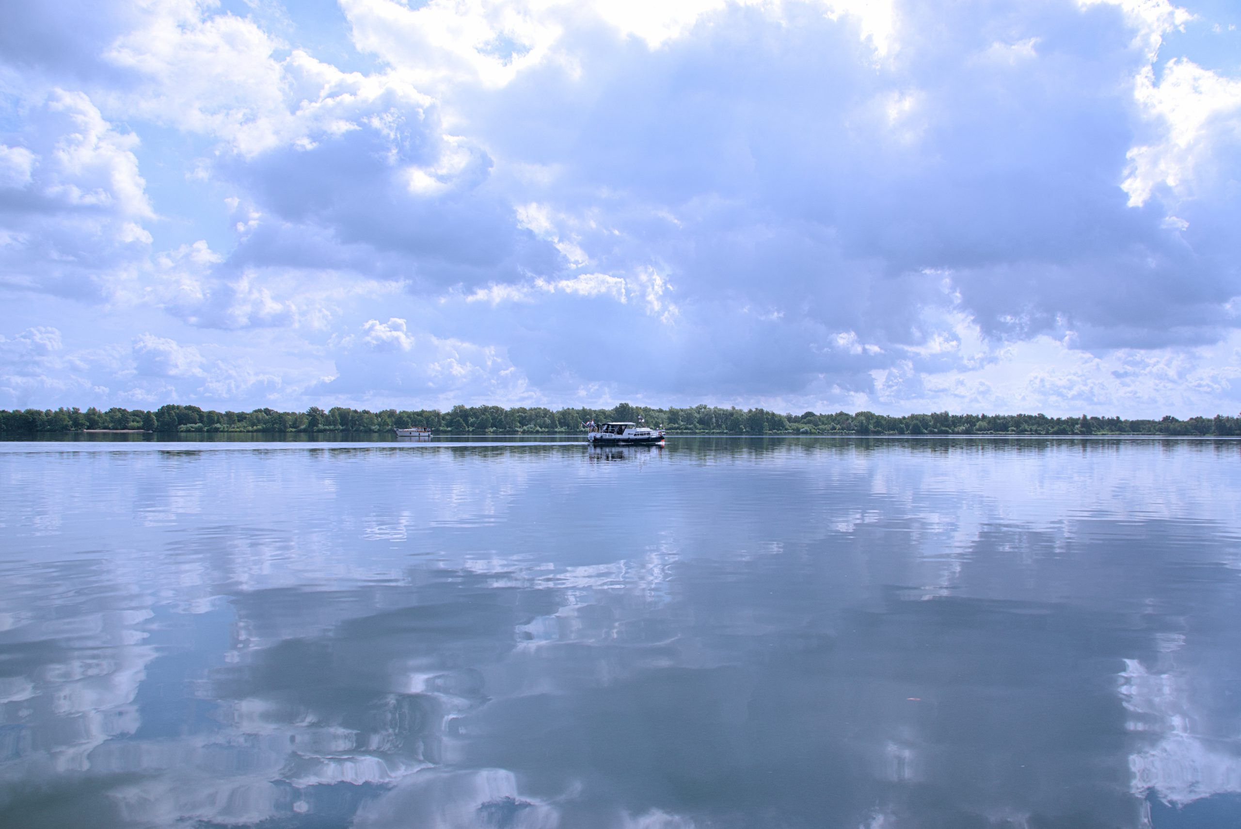 Luwtestructuren Loosdrechtse Plassen